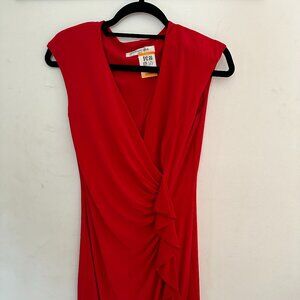 Evan Picone Dress, Size 6, Red